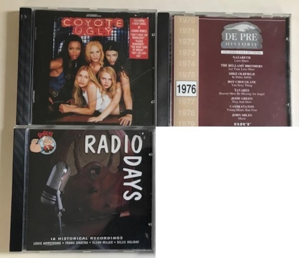 LOT DE 3 CD : ARTISTES DIVERS, MUSIQUE POP - PRE HISTORIE, CD & DVD, CD | Compilations, Utilisé, Pop, Enlèvement ou Envoi