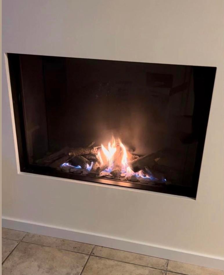 Haard Tulp, Ophalen, Zo goed als nieuw, Inbouwhaard, Gashaard