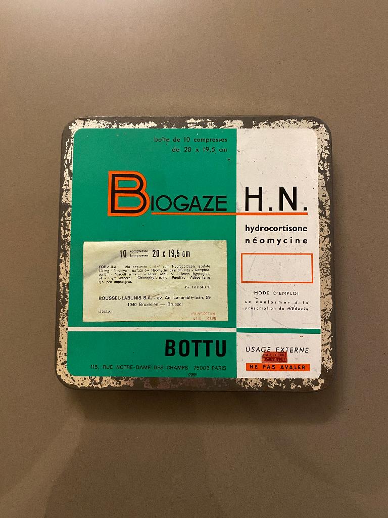 Boîte vintage Biogaze 1976, Collections, Enlèvement ou Envoi, Utilisé, Autre, Autres marques