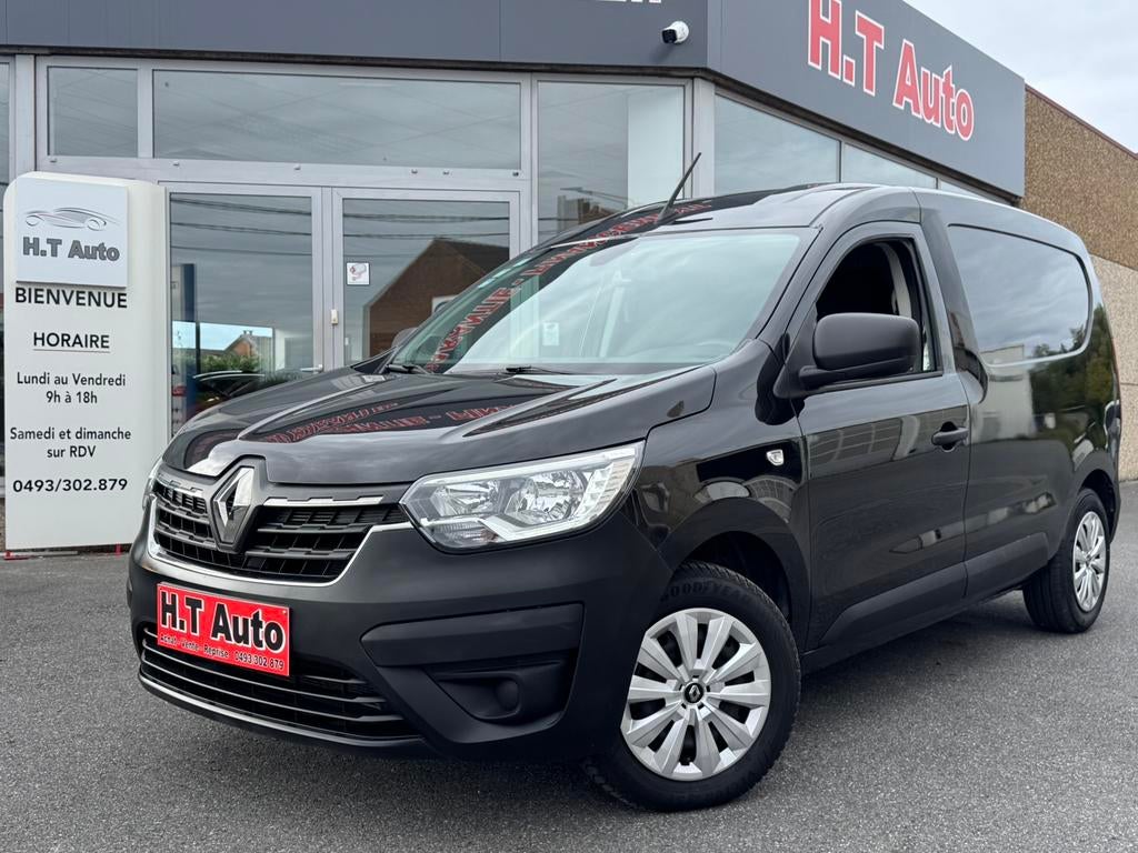 Renault kangoo euro6d  1.5 DCI utilitaire long chasis airco, Euro 6, Entreprise, 2 places, Entretenue par le concessionnaire