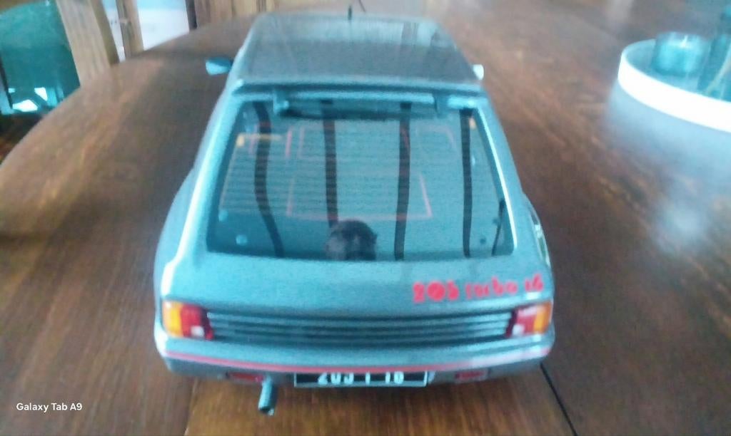 Peugeot 205 t16, Enlèvement