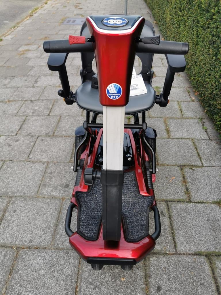 Trottinette Vermeiren berline pliable légère pliable, Enlèvement ou Envoi, Pliant, Comme neuf, Fauteuil roulant électrique