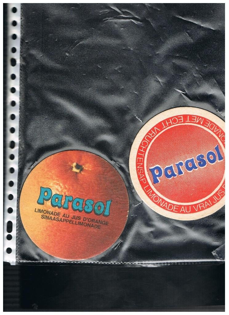 FEUTRES POUR PARASOL, Envoi, Comme neuf, Sous-bock