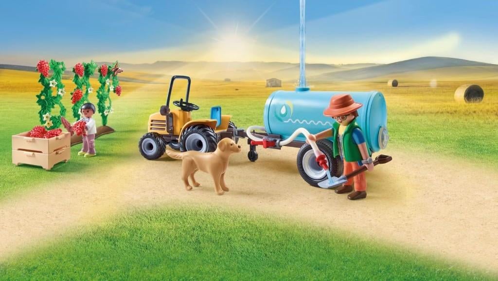 PLAYMOBIL | Tractor met aanhanger  | GRATIS LEVERING, Kinderen en Baby's, PLAYMOBILE, -, Verzenden, -