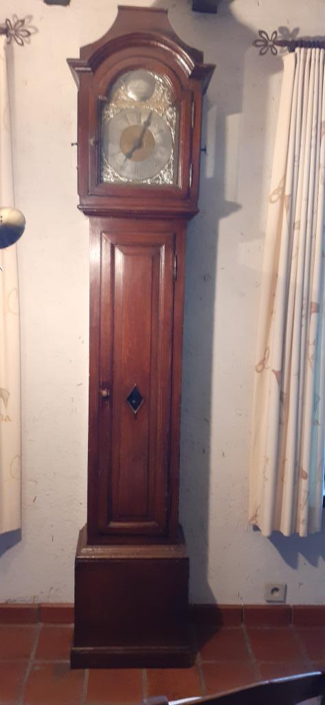 antieke staande klok, Ophalen