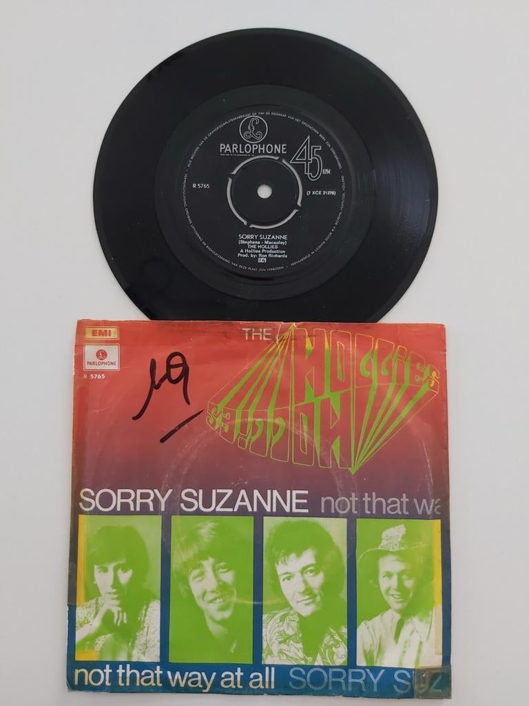 De Hollies - sorry Suzanne, Cd's en Dvd's, Vinyl Singles, 7 inch, Single, Ophalen of Verzenden, Zo goed als nieuw