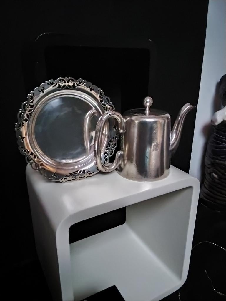 Théière Naafi King's Crown et bol W. Suckling 1930, Enlèvement ou Envoi