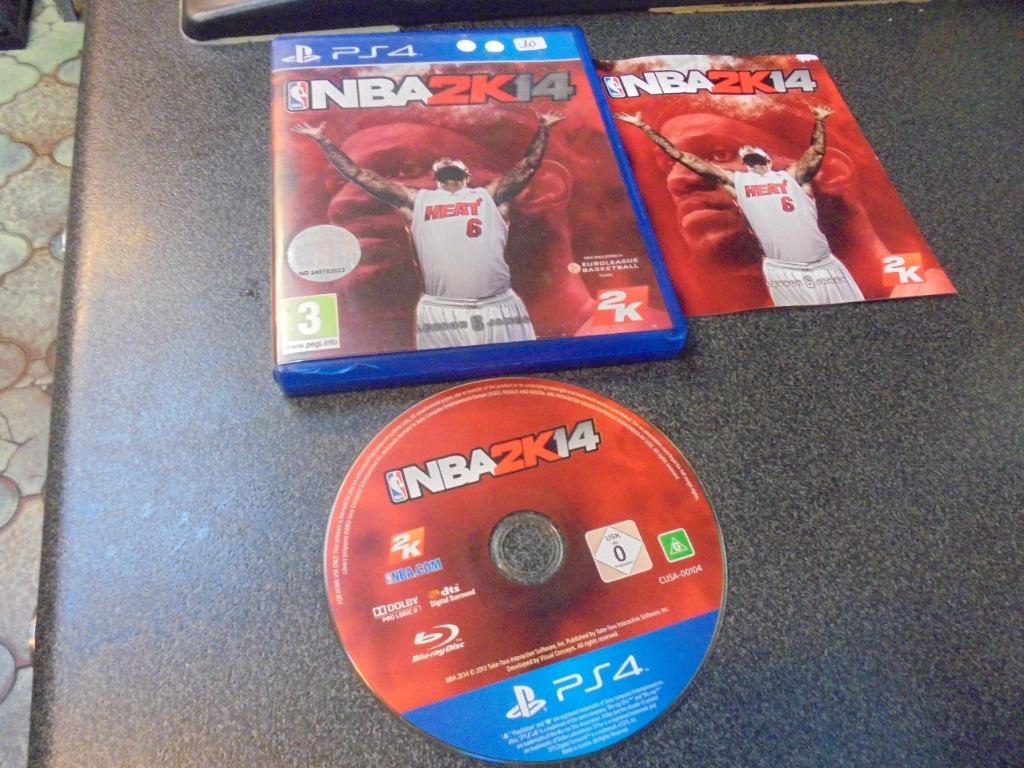 Playstation 4 NBA 2K 14 (CIB), Utilisé, À partir de 3 ans, 3 joueurs ou plus, Sport