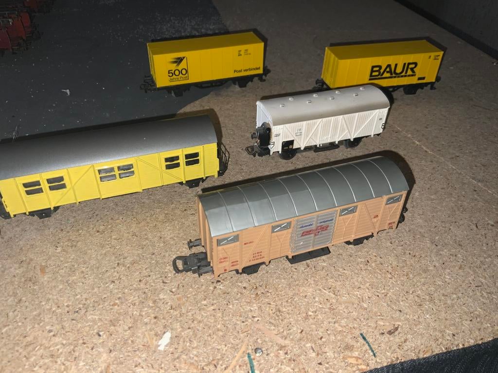 5 AUTO'S 3 MARKLIN 1 LIMA 1 KLEINBAHN, Ophalen of Verzenden, Zo goed als nieuw, Wagon, Märklin