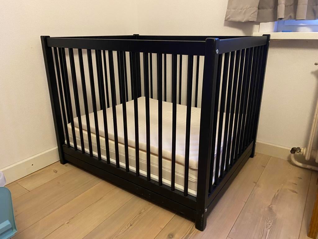 Baby park en bed set, Enlèvement, Comme neuf, Tiroir