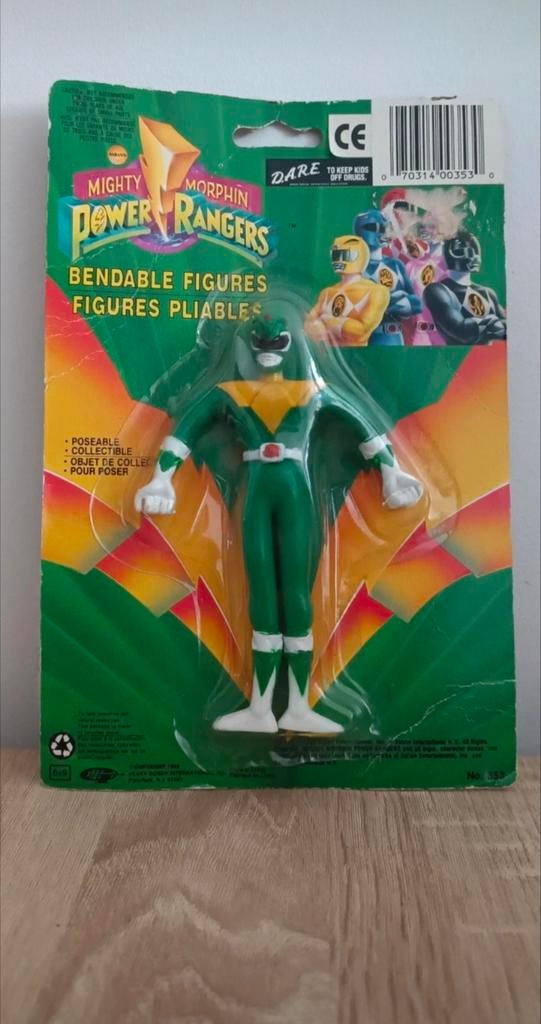 Power rangers Mighty Morphin figurine blister ranger vert 93