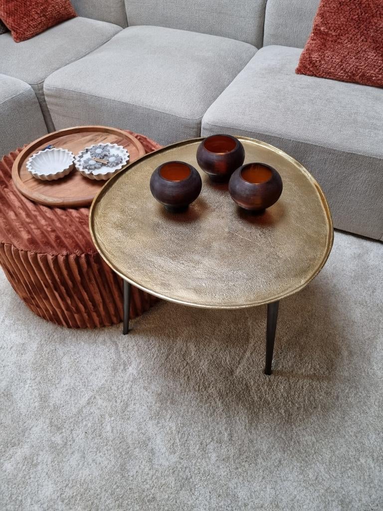 Salontafel goud, Huis en Inrichting, Ophalen