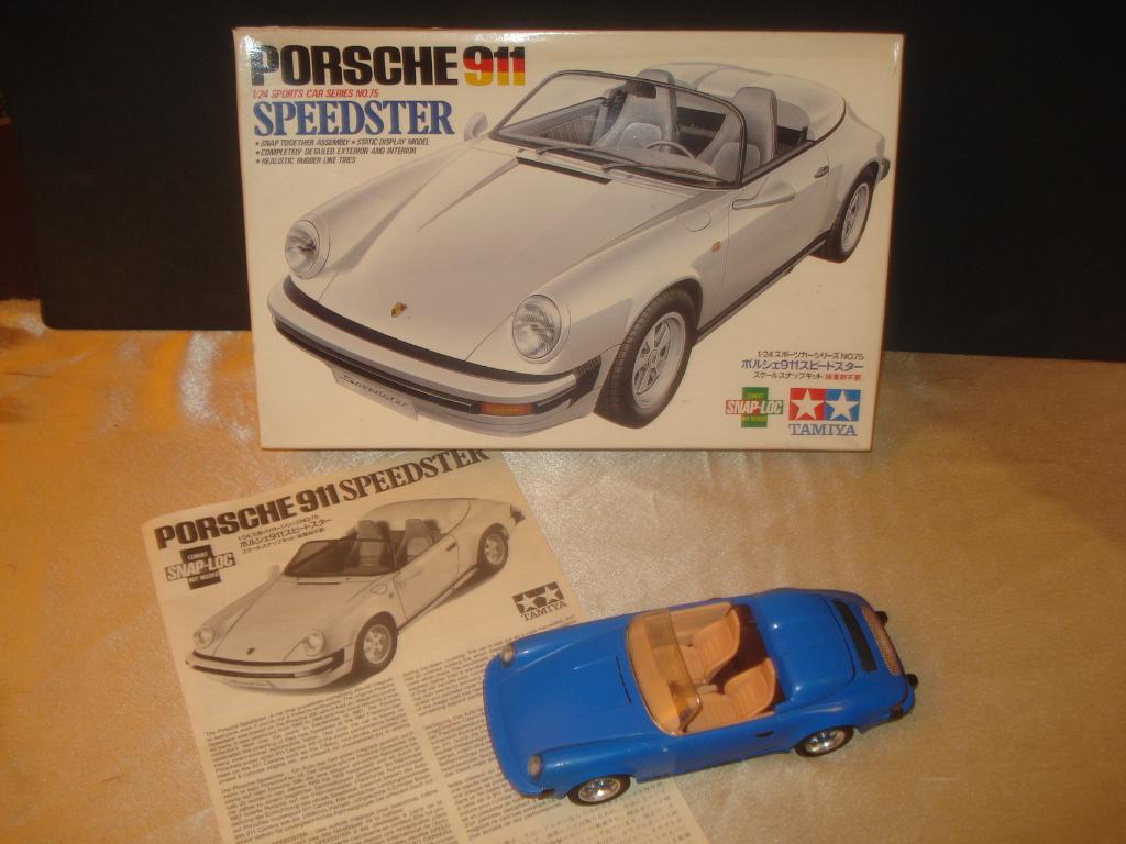 TAMIYA Maquette Porsche 911 Speedster Vintage avec Boîte, Gebruikt, Auto, Groter dan 1:32, Ophalen of Verzenden