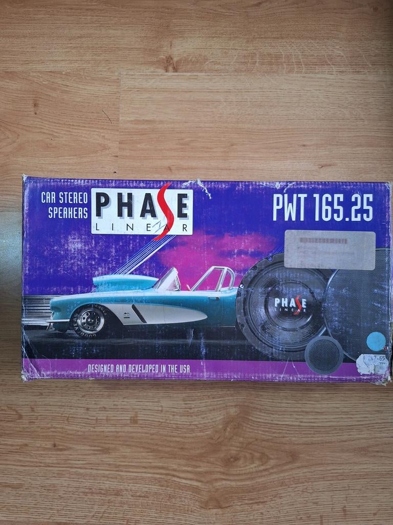 Phase linear PWR 165.25 autoluidsprekers, Ophalen