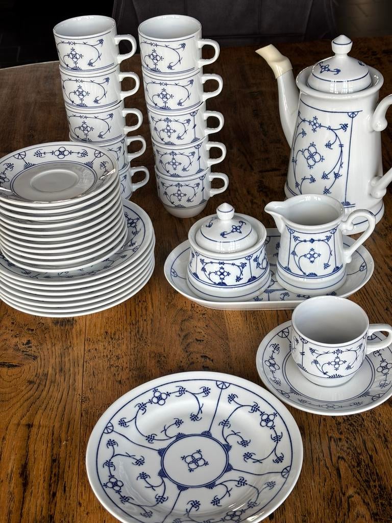 Koffieservies Jäger&Blau Saks, Antiek en Kunst, Ophalen