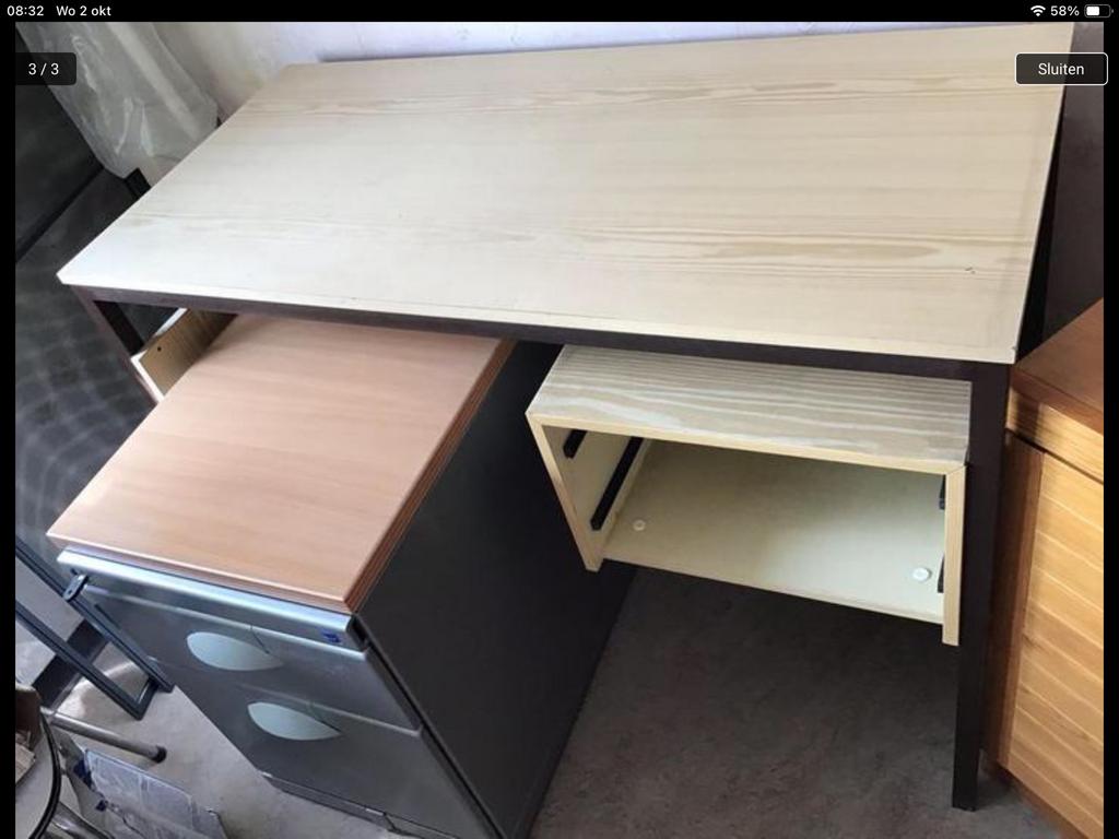 Bureau, Ophalen, Gebruikt