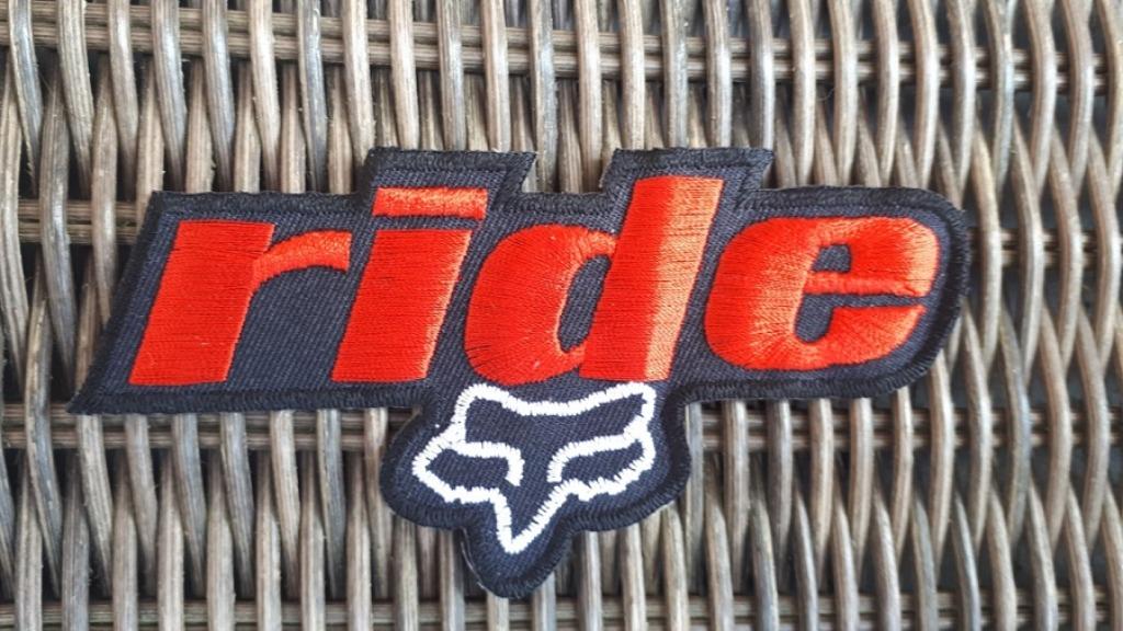 Écusson thermocollant Fox Ride - 118 x 59 mm, Enlèvement ou Envoi, Neuf