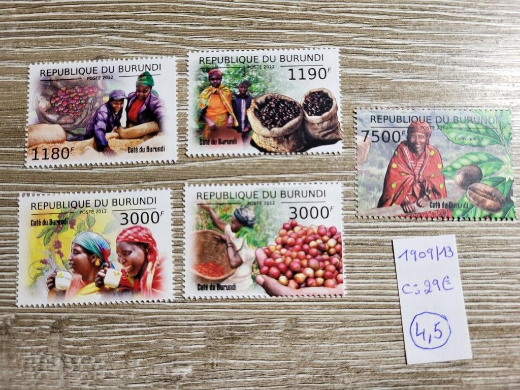 Burundi, Ophalen of Verzenden, Postfris, Postfris