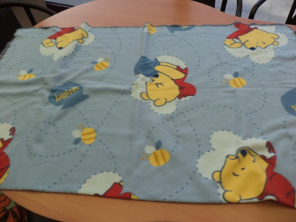 couverture polaire et sac de couchage Winnie l'ourson, Enlèvement ou Envoi, Comme neuf, Couverture