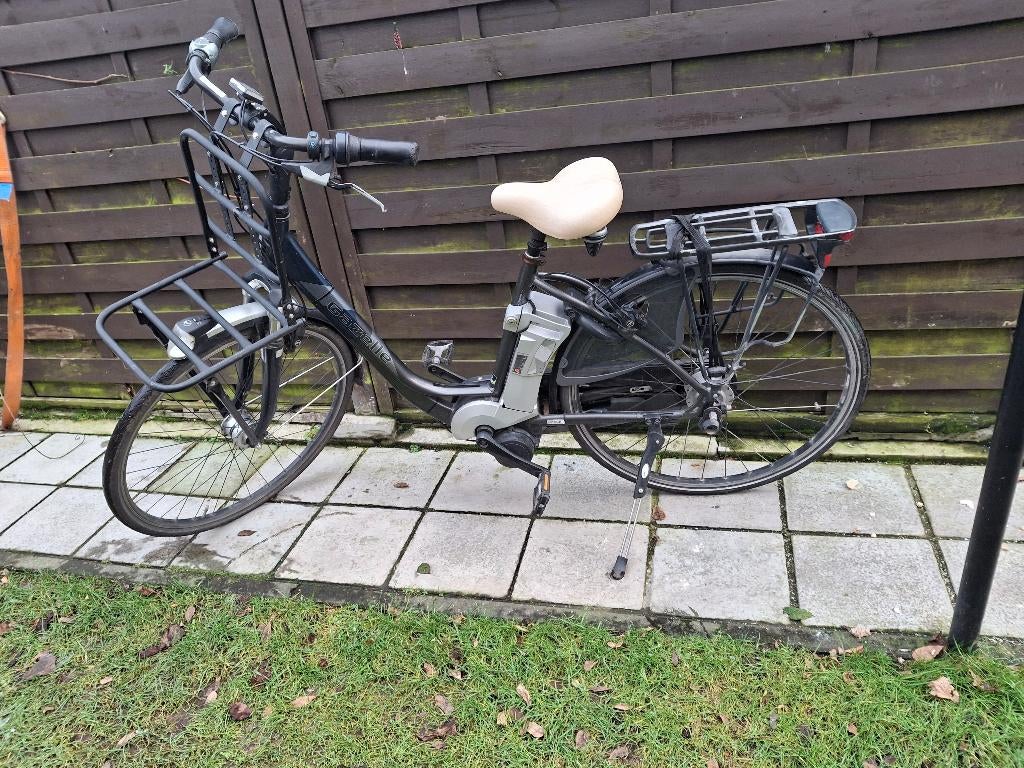 Fiets te koop gazzele, Fietsen en Brommers, Fietsen | Dames | Moederfietsen, Ophalen, 2 zitjes, Gebruikt, Buggydrager