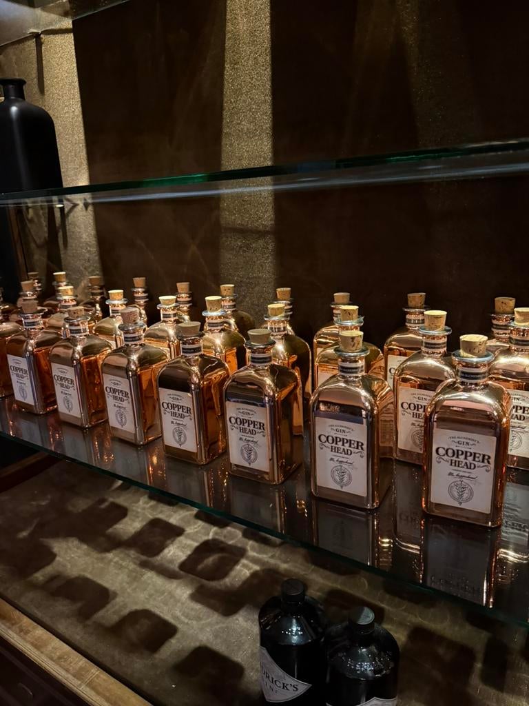 Dummies Copperhead London Dry Gin 5€ per stuk, Ophalen, Zo goed als nieuw