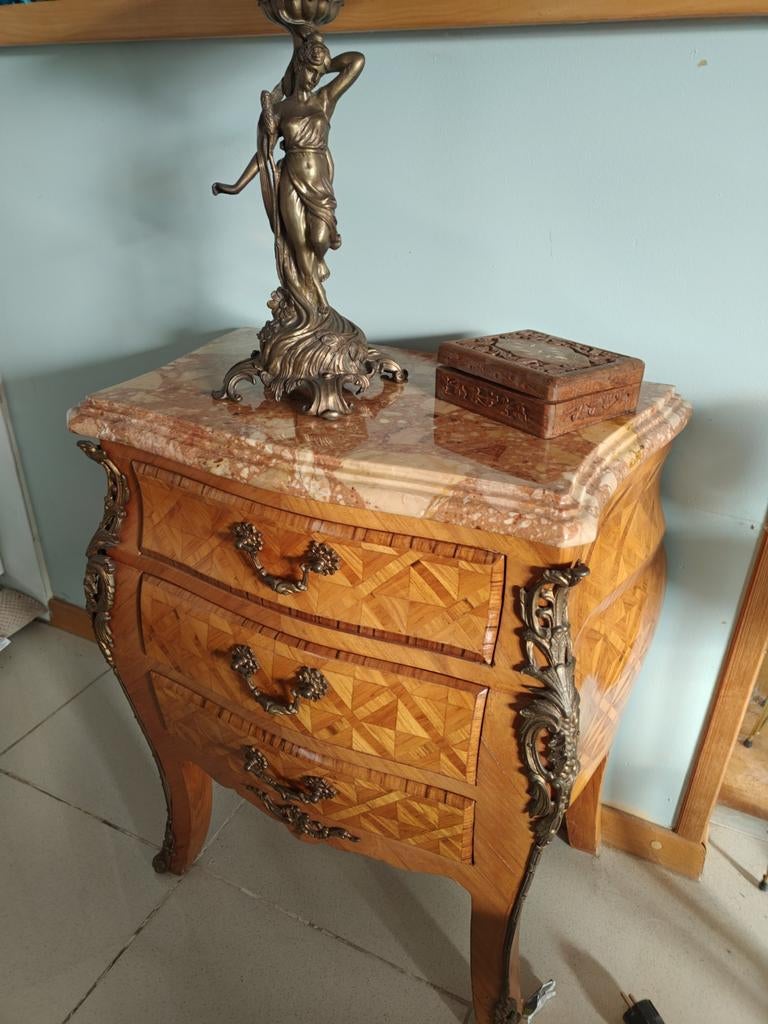 Commode Marqueterie, Maison & Meubles, Armoires | Commodes, Enlèvement ou Envoi