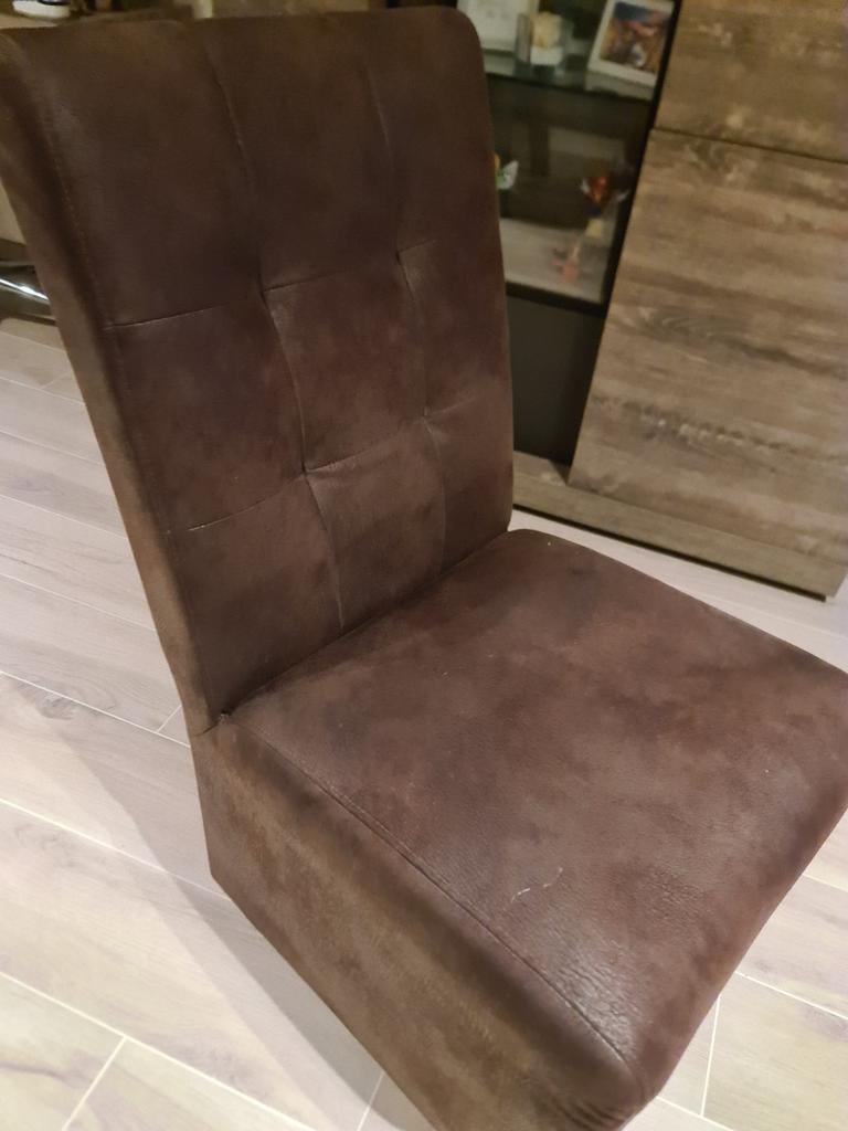 6 eetkamerstoelen te koop - zgan, Enlèvement