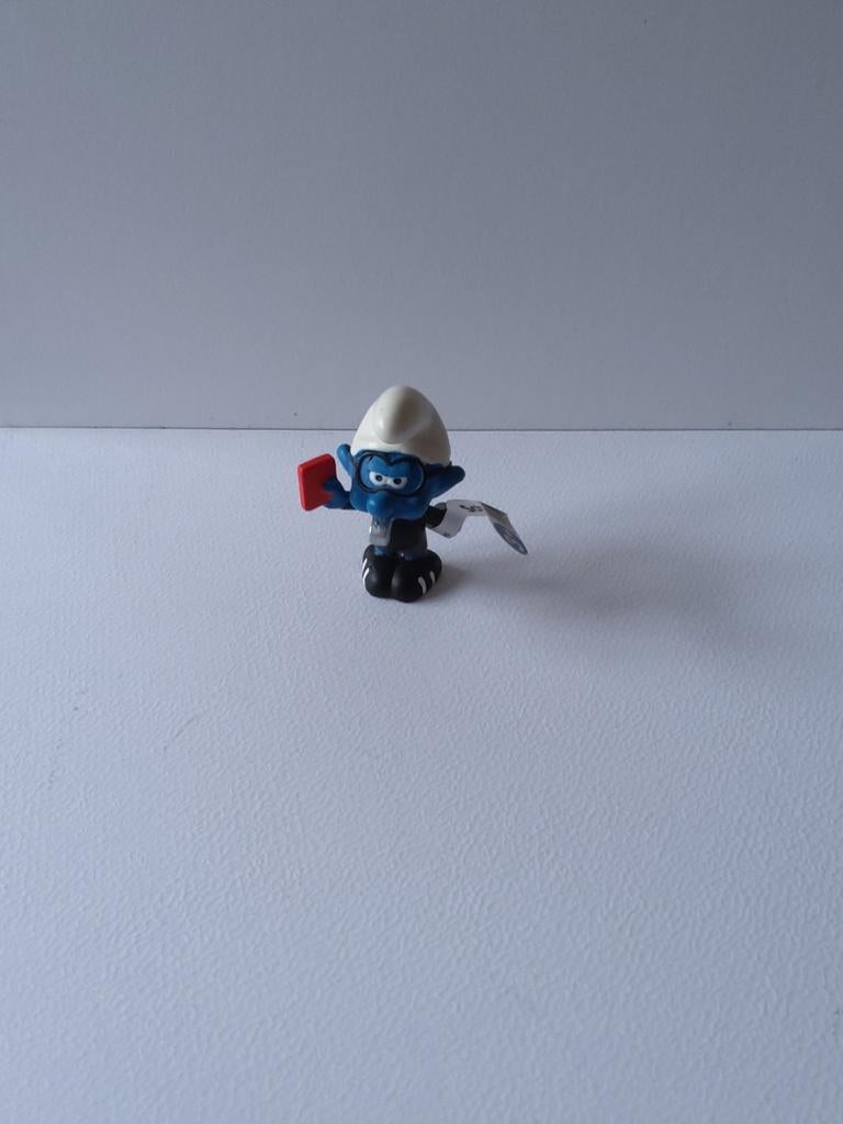 Smurf voetbalserie 2018 Scheidsrechter, Ophalen of Verzenden, Zo goed als nieuw, Poppetje, Figuurtje of Knuffel