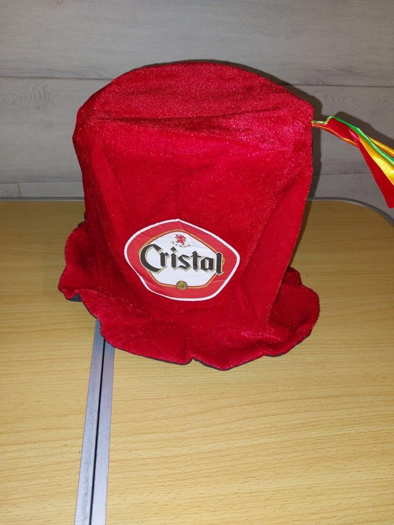 Chapeau petit pingouin Cristal, Collections, Marques de bière, Enlèvement ou Envoi, Neuf, Vêtements, Autres marques