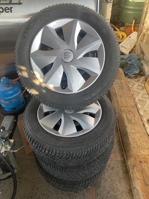 Jantes Originales SEAT ARONA , VW POLO, ...Pneus D'Hiver, Pneus hiver, 16 pouces, Véhicule de tourisme, 205 mm