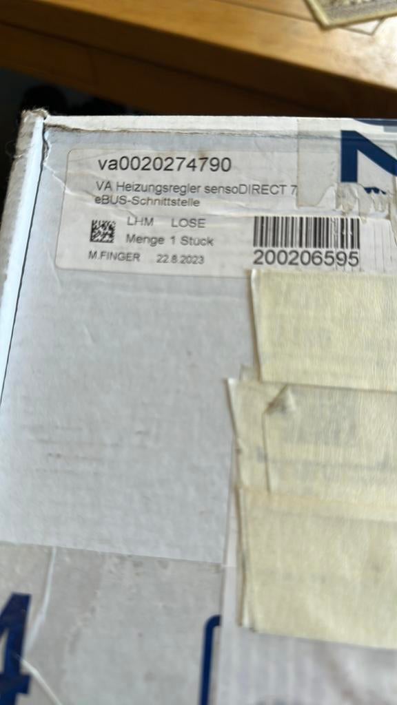 Vaillant regelunit, Ophalen of Verzenden, Nieuw, Thermostaat