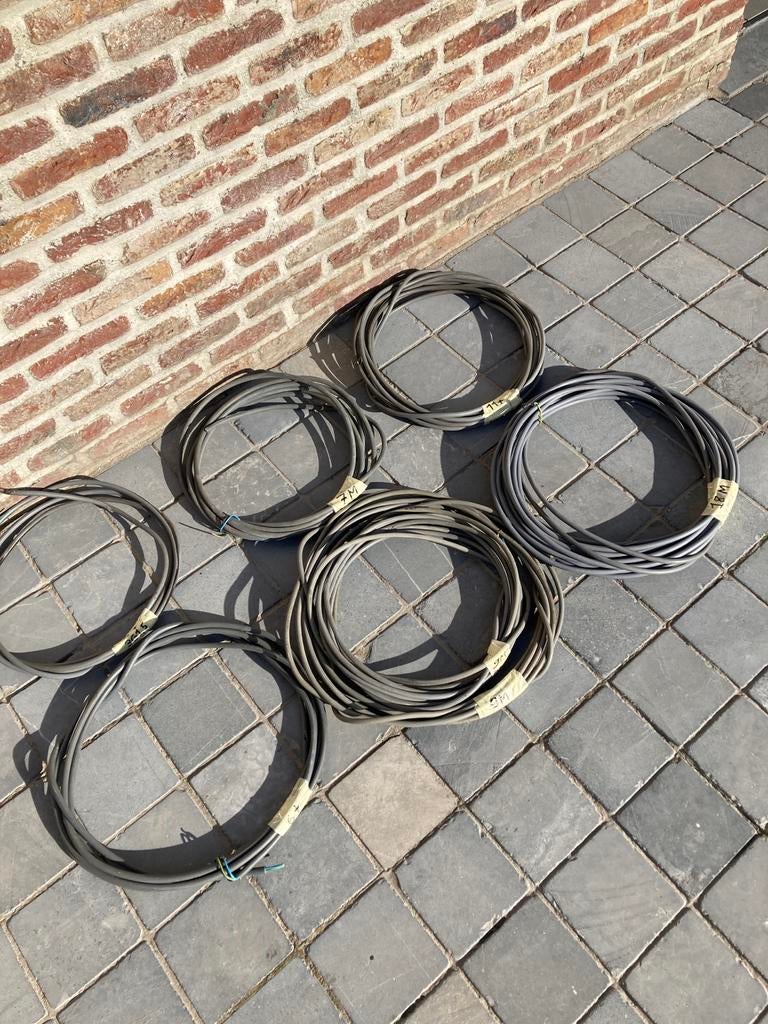 XVB 3G,4G,5G 1,5 en 2,5 verschillende stukken/lengtes, Enlèvement, Utilisé