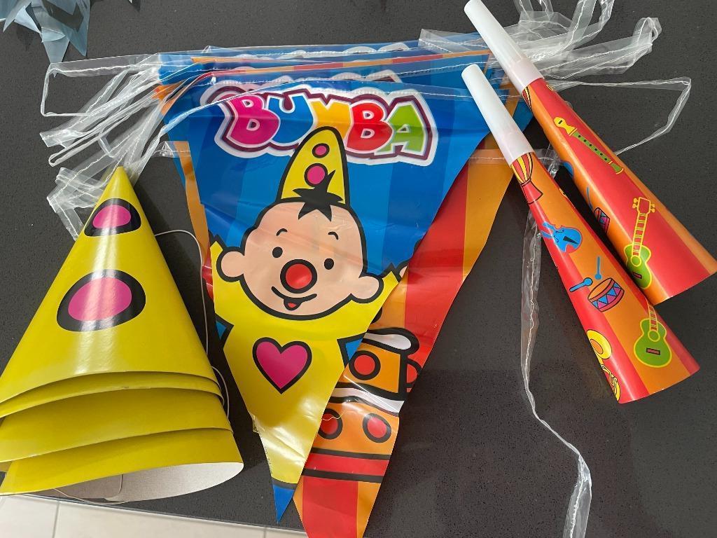 Feestmateriaal Bumba, Spider-Man, de smurfen, Winnie The Po, Ophalen of Verzenden, Gebruikt