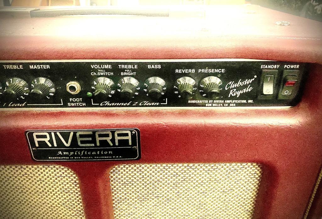 RIVERA CLUBSTER ROYALE, Ophalen, Zo goed als nieuw, Gitaar, 50 tot 100 watt