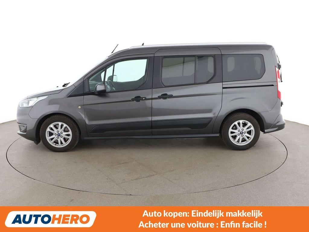 Ford Transit Connect 1.5 EcoBlue TDCi Kombi Trend lang, Autos, Argent ou Gris, Achat, 7 places, Noir