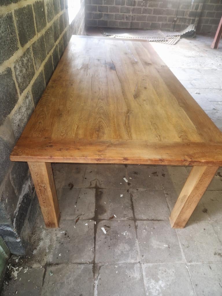 Grande table de ferme authentique, Enlèvement