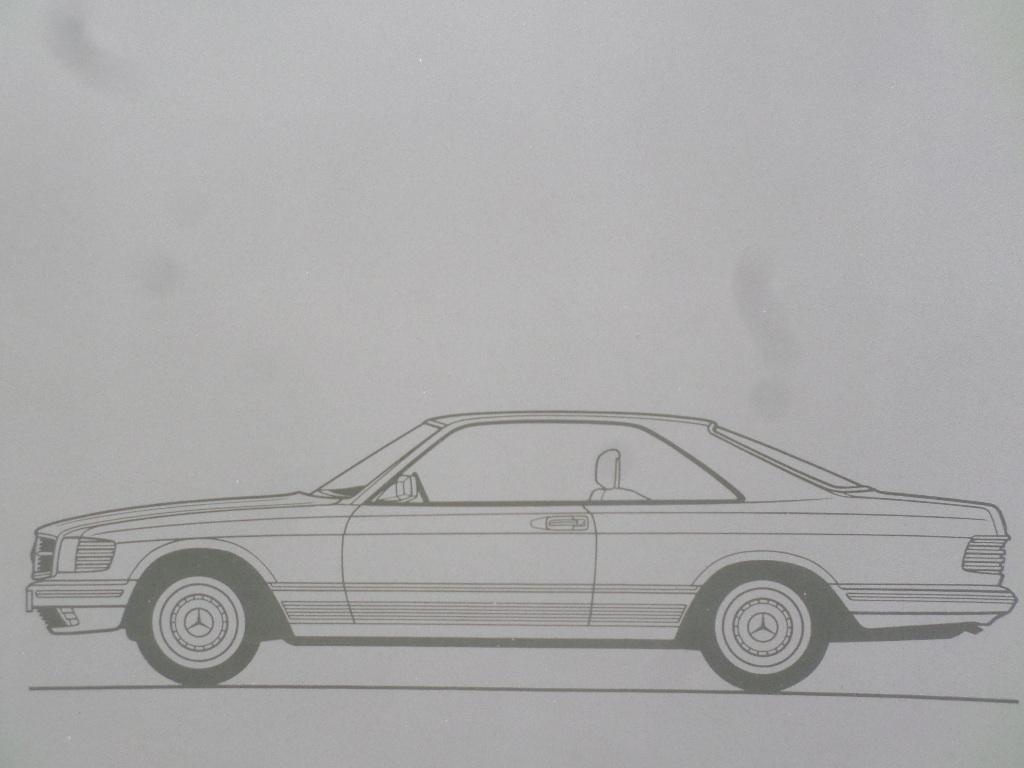 Brochure des Mercedes 380 et 500 SEC 1981, Enlèvement ou Envoi, Mercedes