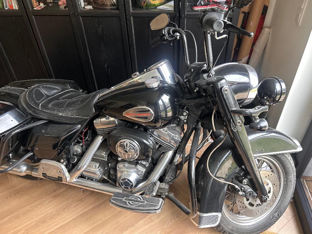 Harley Davidson roadking, Motoren, 2 cilinders, 1340 cc, Chopper, Particulier