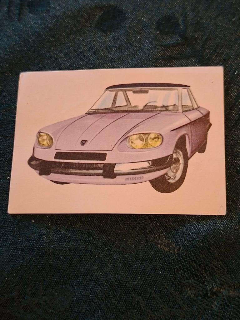 Prentje/Chromo : Panhard 24 / Chocolade Jacques, Enlèvement ou Envoi, Gravure, Utilisé, Autres sujets/thèmes