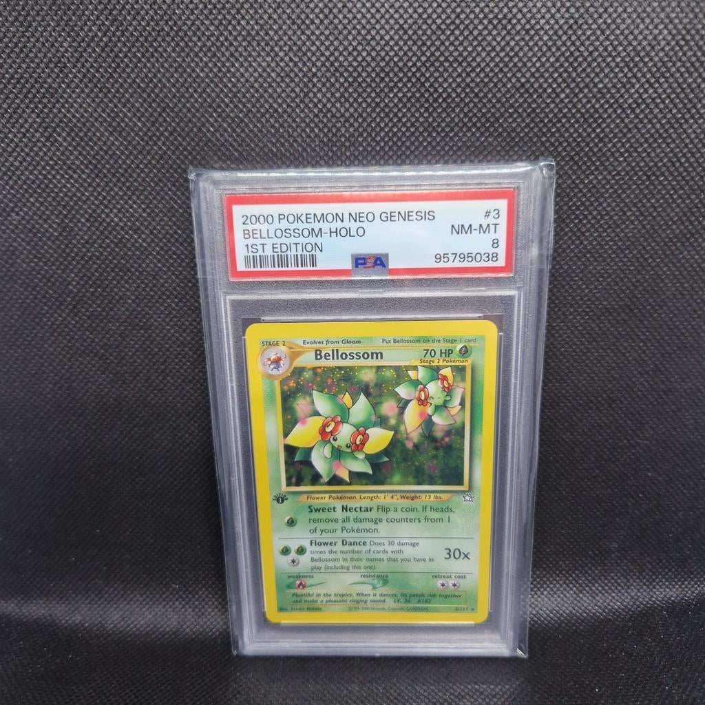 Bellossom Holo 1ère édition Neo Genesis PSA 8, Enlèvement ou Envoi