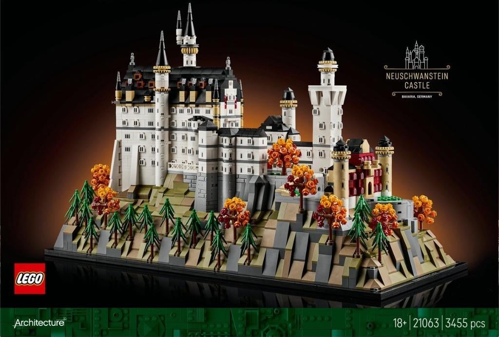 Lego 21063 Slot Neuschwanstein huren - Architecture