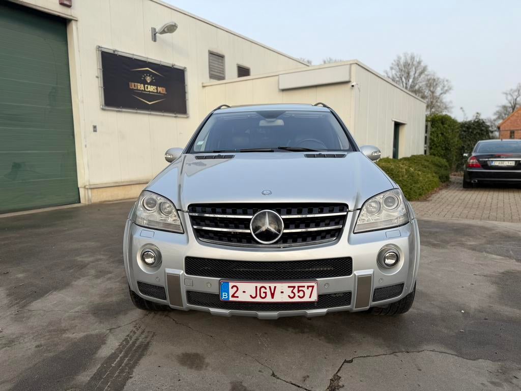 Mercedes ML63 AMG 6.2 Lichte Vracht LPI, Auto's, Automaat, Leder, https://public.car-pass.be/vhr/4fe50697-e49d-49ec-a91e-8ea5e48daef7