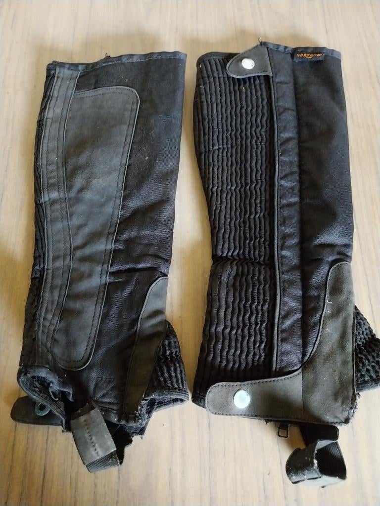 Paardrij chaps, Ophalen