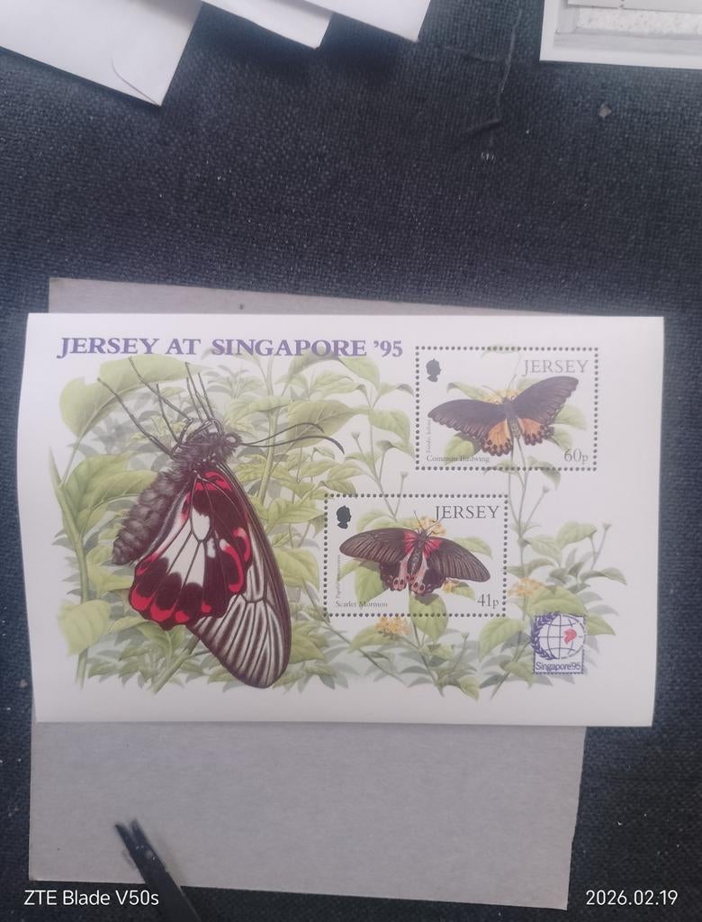 Postzegels Jersey, Ophalen of Verzenden