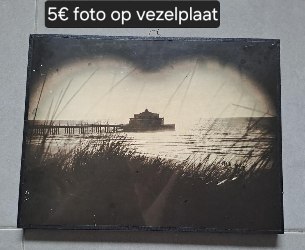 Vintage foto kader Blankenberge, Enlèvement