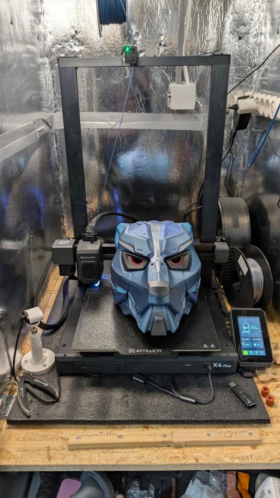 Imprimante 3d sidewinder x4, Computers en Software, Ophalen, Ingebouwde Wi-Fi, Zo goed als nieuw, Artillery sidiwider x4 plus et plus s1