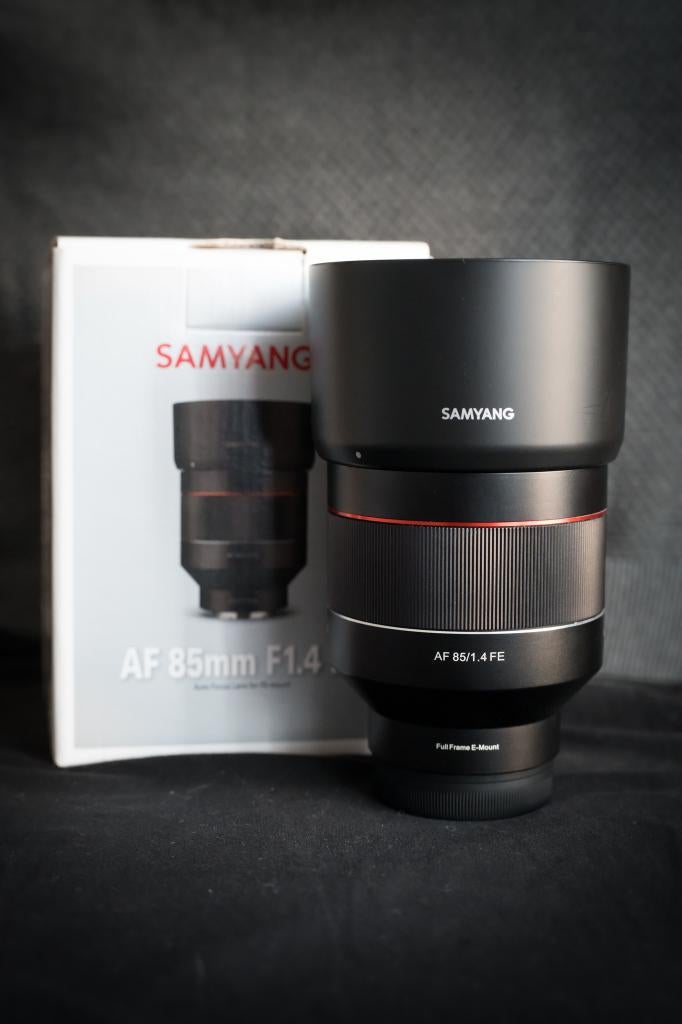 Samyang AF 85mm f1.4 FE Sony E – Dreamy bokeh!, Ophalen of Verzenden, Zo goed als nieuw, Standaardlens