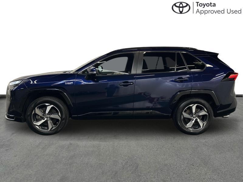 Toyota RAV-4 Premium Plus AWD PHEV, Auto's, Toyota, Automaat, 2487 cc, Blauw, 184 pk