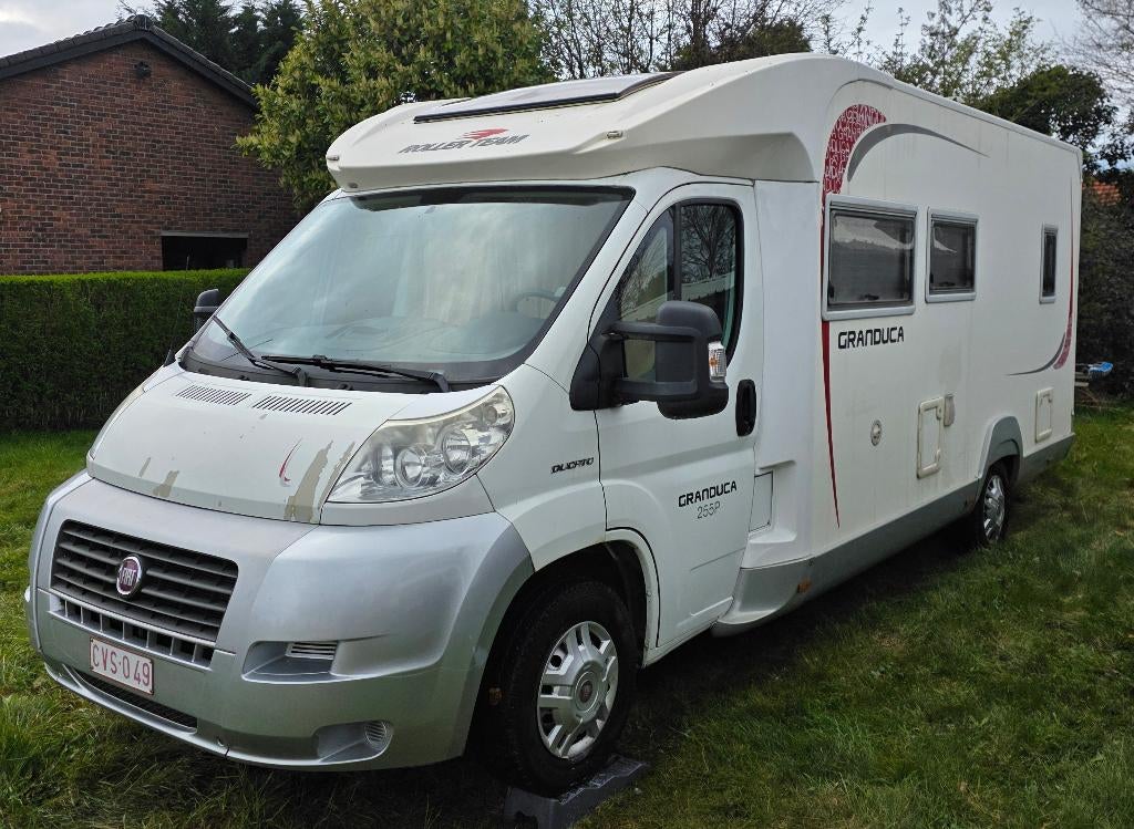 Mobilhome fiat ducato granduca 255p, Caravanes & Camping, Camping-cars, Jusqu'à 4, Trousse de toit, Fiat, Réfrigérateur