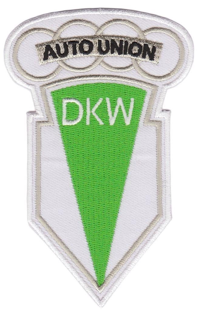 Auto Union DKW stoffen opstrijk patch embleem #1, Envoi, Neuf
